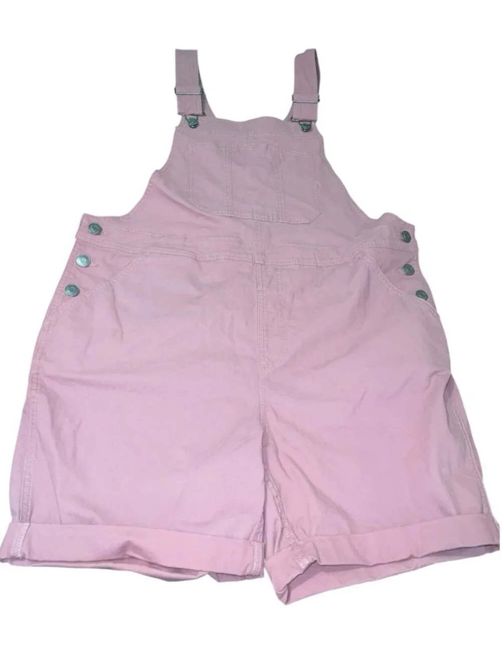 Blue Mountain Women's Large BIB Canvas Shortall Mesa Rose Pink 2424937
